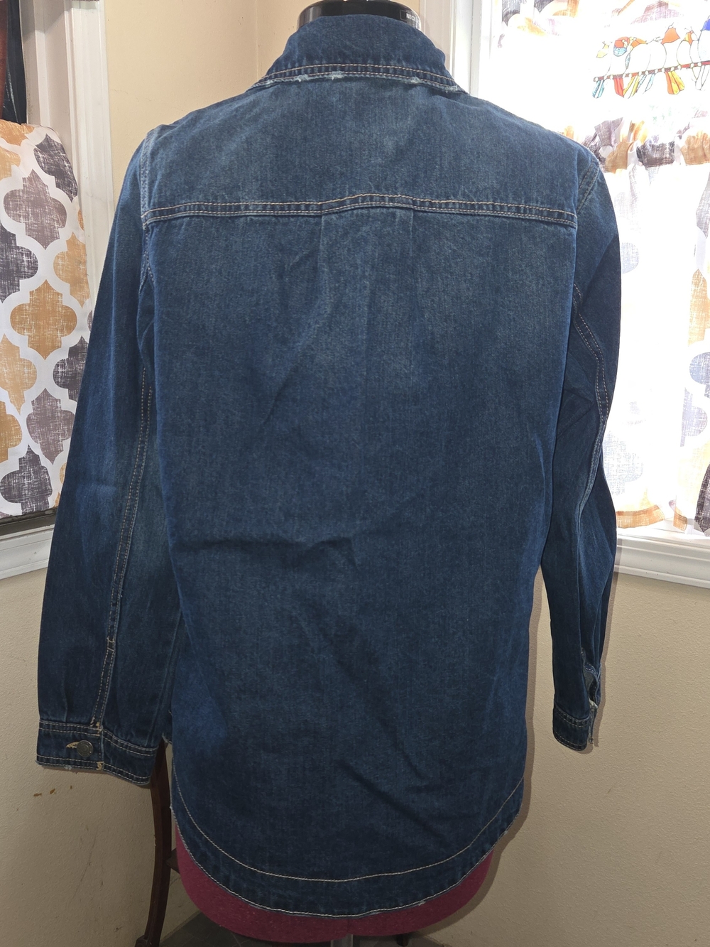 NWT, Curve Appeal Denim Jacket - Blue Jean Jacket Size M. GGCP - Picture 3 of 10